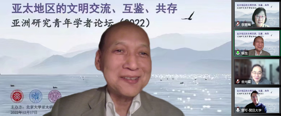 伟德BV1946官网亚洲研究中心主任杨龙教授发言